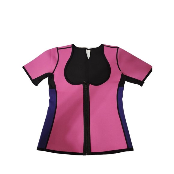 Shapers Fit Women Size Medium Neoprene 100% Airpreno Vest/Bodysuit Zipper - Picture 1 of 5